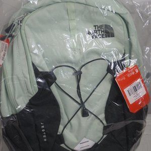 THE NORTH FACE WOMENS JESTER BACKPACK-LAPTOP SLEEVE MINT GREEN